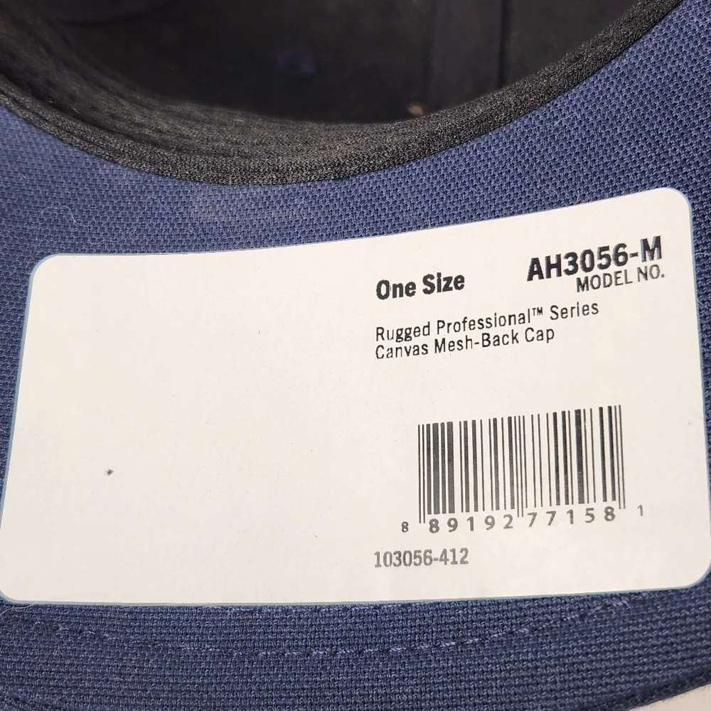 Carhartt Cap Snap Back Force Trucker Mesh Blue NEW - Picture 6 of 11